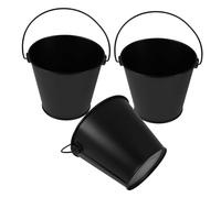 Toyvian 3 Pièces Seau à Graisse pour Barbecue Récipient Tôle Réutilisable Collecteur Huile pour BBQ Extérieur Pratique et Accessoire pour Cuisson et Grillade