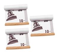 Toyvian 3 Pièces Tenture Murale De Règle De Hauteur Pour Enfants De Style Nordique Simple Noir Et Blanc Sticker Mural Dessin Animé Règle Suspendue Caartoon Jauge De Hauteur Courbe Planche