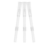 Toyvian 3 Pièces Tête de Fontaine Champignon pour Pompe à Eau, Résistante aux Intempéries, Plastique 29x2,2 Cm, Décor Élégante pour Petits Jardins et Fontaines de Table