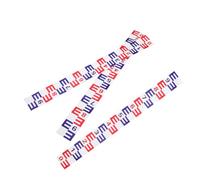 Toyvian 3 Pièces Water Level Indicator Stickers Self-Adhesive Reflective Aluminum Film Water Depth Gauge for Pools Tanks Lakes