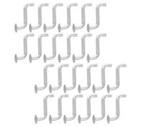 Toyvian 30 Pièces Goupilles de Sécurité en Acier au Carbone pour Rayonnages à Palettes D'entrepôt, Clips Argentés Garantissant la Sécurité Fiabilité du Stockage en Intérieur