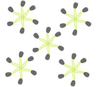 Toyvian 30 Pièces Tirettes de Remplacement pour Zippers Zipper Durable et Pratique pour Vêtements et Valises Accessoires de Couture et Réparation