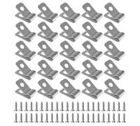 Toyvian 300 Ensembles Clips de Fixation Acier Inoxydable pour Clôture Animalière de Pinces pour de Grillage Installation Facile et Rapide pour Cages à Animaux