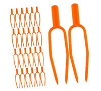 Toyvian 300 Pièces Clips de Fixation Plastiques pour Plantes Épingles de Support pour Vignes de et Outil de Jardinage pour Soutien des Plantes Plein Air