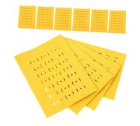 Toyvian 300 Pièces Papier Commémoratif pour Animaux de Compagnie Offrandes Spirituelles pour Cérémonies Funéraires Feuillets Jaunes pour Rites Commémoratifs