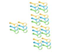 Toyvian 30pièces Anneaux De Tirage Pour Garçon Fille Anneaux Suspendus Pour Berceau Outils Aide Marche Pour Nourrissons Pratique Pour Développer Équilibre Force Des Bras
