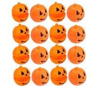 Toyvian 30pièces Citrouille Plastique pour Bonbons Contenants Citrouille Halloween à Remplir Boîtes à Bonbons pour Fête Distributeur de Compact