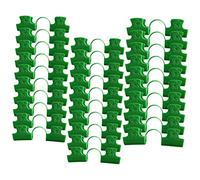 Toyvian 30Pièces Clips de Accessoires de Jardin à Double Tête pour Fixation de Filet et Film pour Cerceau Tunnel et Protection Plantes