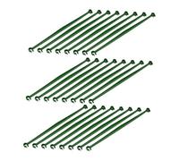 Toyvian 36 pièces Connecteurs de Bras pour Tuteur de Jardin Clips de Treillis Extensibles pour Cages à et Plantes Grimpantes Support pour Culture de Légumes