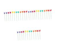 Toyvian 36 pièces Décoration de Jardin Colorée avec à Vent pour Garçon Fille Jouets Dextérieur et Intérieur Accessoires de Pelouse et Fête Couleurs Aléatoires Couleur Couleur Aléatoire