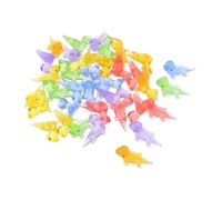 Toyvian 36 pièces Figurines Miniatures Lézard Lumineuses Résine Décorations Micro Paysage Jardin DIY et Charmantes