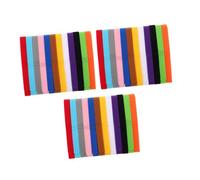 Toyvian 36 Pièces Lot de Colliers Identifiants pour Chiots et Chatons Nylon Réglable Colliers Confortables pour Petits Chiens Kit Gestion Reproduction et Socialisation