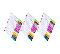 Toyvian 36 Pièces Marqueur Néon Effaçable pour Tableau LED Acrylique