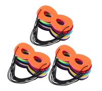 Toyvian 36 Pièces Masques Superhéros Garçon Fille Feutre avec Élastique Ajustable Masques Yeux Colorés pour Déguisement Garçon Fille Accessoires Carnaval Halloween Fête Rôle Cosplay