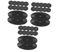 Toyvian 36 Pièces modèle de Mini-Disque décoration de Decoration de Disque Miniature de Maison de poupée Mini vinyles pour Maison de poupée Jouets pour Enfants