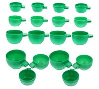 Toyvian 36 Pièces Oiseaux Distributeur Alimentaire pour Perroquets Oiseaux de Cage Organisateur pour Animaux