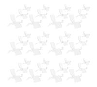 Toyvian 36 Pièces Présentoir à Ornements en Acrylique Transparent pour Cristaux et Géodes, Support Décoratif Élégant en Plastique Base Tripode, pour Galerie et Maison