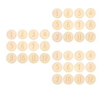 Toyvian 36pièces Cartes De Jalons Anniversaire Pour Garçon Fille De Cartes Mensuelles Pour Photographie Né Accessoires Photo Décoratifs Pour Garçon Et Fille