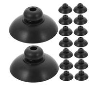 Toyvian 36pièces Ventouses Caoutchouc pour Pompe Aquarium Supports pour Tuyaux Aquarium Lot pour Pompe à Air Submersible