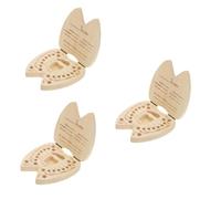 Toyvian 3pièces Boîte à Dents De Lait Pour Garçon Fille Boîte à Souvenirs Pour Dents Perdues Rangement Pratique Et Cordon Ombilical Décoration De Chambre Pour Garçons Et Filles
