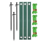 Toyvian 3pièces Enveloppes De Protection Arbre Support De Corde Arbre Kit avec Tuteurs Sangles Et Cordes