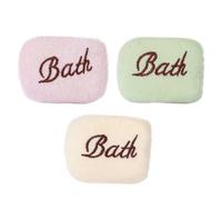 Toyvian 3pièces Lot De Éponges De Bain Pour Garçon Fille Exfolie Et Masse Serviettes De Bain Pour Nourrisson Et Garçon Fille