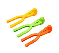 Toyvian 3pièces Pince à Neige Pour Garçon Fille Jouet Hiver Amusant Plein Air Couleurs Aléatoires