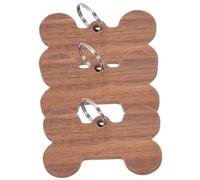 Toyvian 3pièces Plaques Identité Vierges pour Chien Plaques Identité à Graver Os Breloques pour