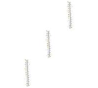 Toyvian 3pièces Sticker De Mesure De Hauteur Cartoon Pour Autocollant Mural Amusant Avec Échelle De Croissance Décoration Pratique Pour Chambre Salle De Bain Etc