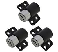 Toyvian 3pièces Stopper De Sécurité Pour Fenêtres Coulissantes Verrou De Protection Pour Garçon Fille Facile à Installer Acier Inoxydable Couleur Noire