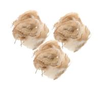 Toyvian 3sacs Matériaux De Nidification pour Mélange pour Nids De Perruches Pinsons pour Cages Jardin Cour Décoration Intérieur