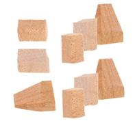 Toyvian 3Set Cales Bois pour Archet de Violon Bouchons de Remplacement pour Archet Cales de Baguette pour Violon et Violoncelle Accessoires pour Réparation et Pratique