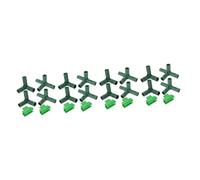 Toyvian 4 Ensembles Adaptateur de Voies Plastique Kit de Connecteurs pour et Jardinage avec Pince à Film de Chaque Type