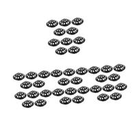Toyvian 4 Ensembles Couvercle De Filtre À Eau Respirant pour Sol De Bassin Tapis De Drainage pour Pot D'Orchidée Tapis De Grille pour Pot De Jardin Filet De Drainage 10 pièces * 4