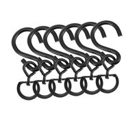 Toyvian 4 Ensembles Lot de Crochets Pivotants pour Suspension De Pots De Fleurs Supports Solides pour Jardinières Paniers Suspendus Et Mangeoires À Oiseaux Design Élégant Et 6 Pièces * 4