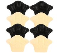 Toyvian 4 paires Coussinet Talon Antidérapant pour Chaussures Inserts Talons Invisibles Adhésifs Protection Glissement et Ampoules pour Baskets Chaussures Cuir