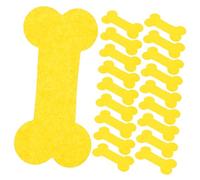 Toyvian 4 Papier Cérémonial pour Animaux Os Jaune Spirituelle pour Commémoration de Chien Papier pour Rituels Funéraires et Hommages Extérieurs