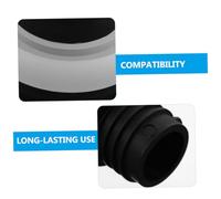 Toyvian 4 Pièces Adaptateur Valve Gonflable PVC Convertisseur Pompe à Air Étanche pour Bateau Kayak Paddle Compatible Équipement Sports Nautiques Extérieur