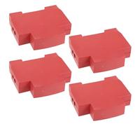 Toyvian 4 Pièces Boîtier D'extincteur à Aérosol Condensé | Installation Rapide, Plastique Rouge, Compatibilité Polyvalente, pour Stations de Charge et Armoires Électriques