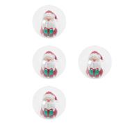 Toyvian 4 Pièces Boule de Noël Gonflable Décorative en PVC 13, 8 Pouces | Décoration Extérieure pour Fêtes, Ambiance Festive, Rangement Facile, Usage par Tous Temps