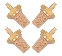 Toyvian 4 Pièces Buse de Filtre en Cuivre M5 pour Machine à Fumée de Scène, Optimise L’atomisation Filetage Mâle M5 Hexagonal, Adaptée aux Environnements D’événements