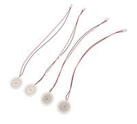 Toyvian 4 pièces Disques Céramiques Humidificateur Ultrasonique Atomisation Précise pour Fontaine de Bureau Compact et Économe Énergie Accessoires de Remplacement