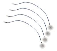 Toyvian 4 Pièces Disques Céramiques pour Humidificateur Ultrasonique Production de Brume Fine et Silencieuse Compact et Portable pour Usage Domestique et Bureau