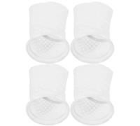 Toyvian 4 pièces Filtre Sacs Nid Abeille pour Aquarium Eau Douce et Salée Filtre Poisson Résistant Pression avec Haute Perméabilité pour Aquarium et Bassin