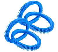 Toyvian 4 Pièces Kit de Pneus Arrière pour Nettoyeur de Piscine Accessoires de Nettoyage de Rechange pour Aspirateur de Piscine Matériel Durable et à Usure Facile à Remplacer