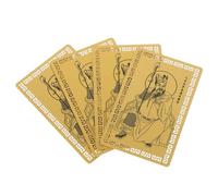 Toyvian 4 Pièces Lot de Cartes Tai Sui Alliage Aluminium Année Du Serpent Protection Feng Shui pour Richesse et Succès