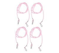 Toyvian 4 pièces Lot de Cordons Perte pour Hiver Garçon Fille Lanières Ergonomiques et pour Mitaines Maintien Sécurisé et Facile à Utiliser Rose Unique
