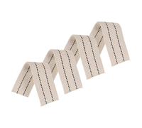 Toyvian 4 Pièces Mèche en Coton pour Lampe à Huile, Combustion Propre Fumée, pour Lampes à Huile et Bougies Chauffe-Plat Lors de Dîners Romantiques ou Campings en Plein Air