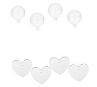 Toyvian 4 pièces Miroir pour Aquarium Betta Décoration Flottante Résistante et pour Poisson Accessoire Pratique pour Aquarium Poissons Betta