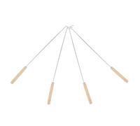 Toyvian 4 Pièces Outil de Nettoyage pour Débris de Déversoir de Cascade Piscine et Spa Crochet Mince pour Entretien des et Bassins Extérieurs Extraction Ciblée des Pierres